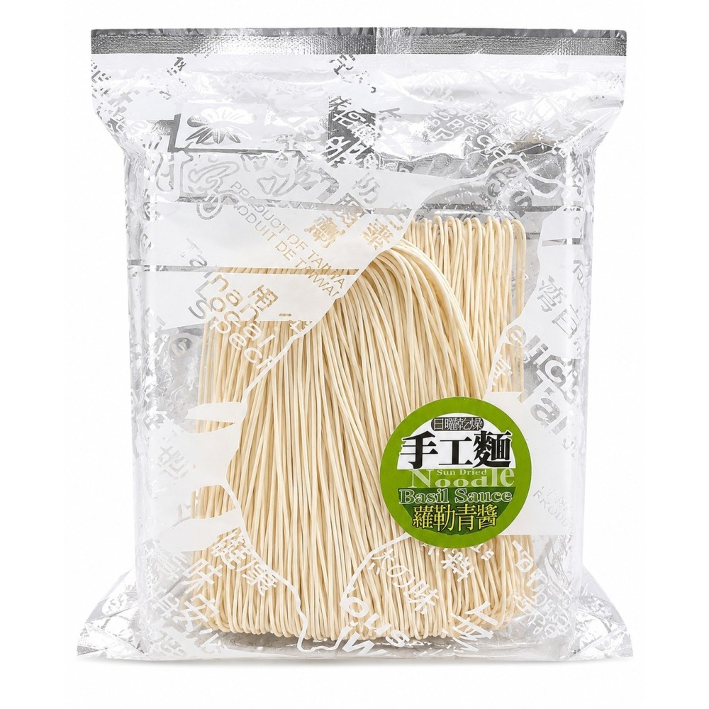 【村家味】蘆薈絹絲細麵方便包 (芝麻醬/素沙茶醬/蘿勒青醬)口味任選-細節圖3