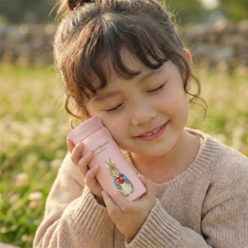 【PETER RABBIT】比得兔 3 款 316 不銹鋼 200ml 輕量保冷保溫瓶 不鏽鋼保溫瓶 比得兔保溫瓶-細節圖7