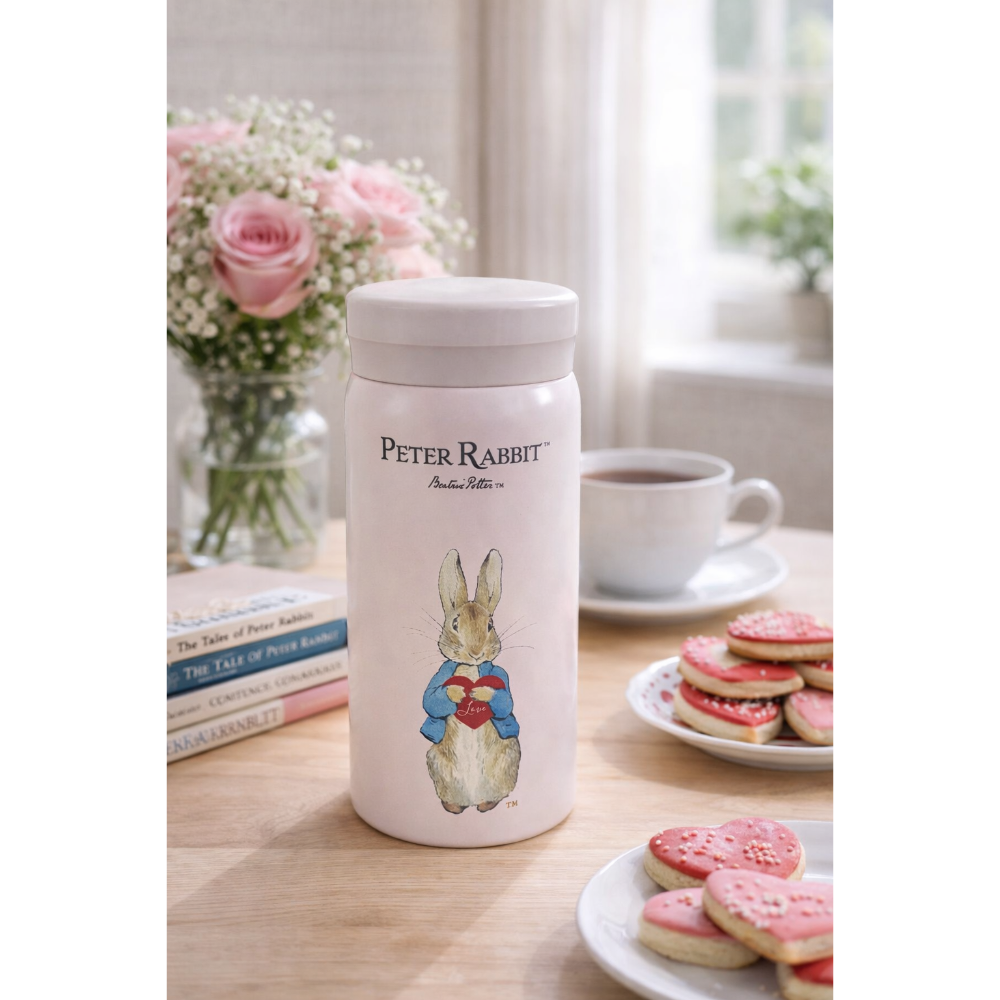 【PETER RABBIT】比得兔 3 款 316 不銹鋼 200ml 輕量保冷保溫瓶 不鏽鋼保溫瓶 比得兔保溫瓶-規格圖3