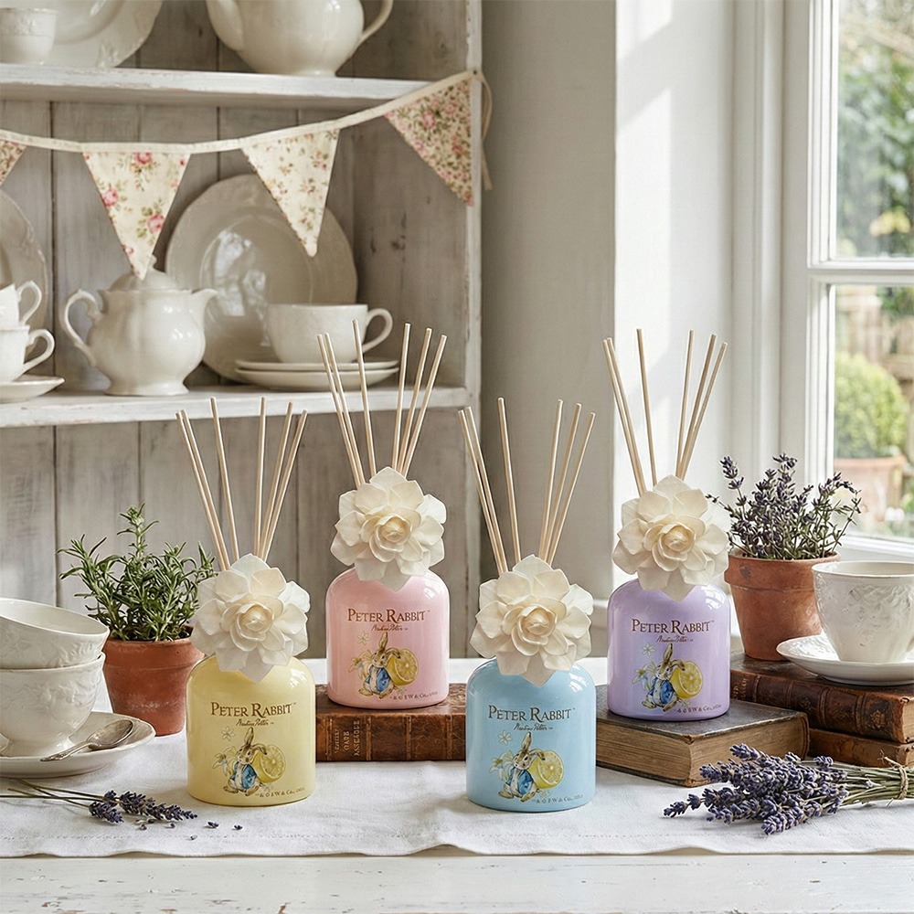 【PETER RABBIT】比得兔擴香竹 200ml 擴香瓶 香氛 薰棒 香薰 薰香 薰香竹 擴香棒 芳香劑 居家香氛-細節圖9