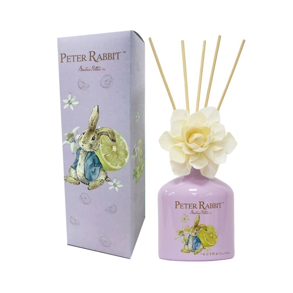 【PETER RABBIT】比得兔擴香竹 200ml 擴香瓶 香氛 薰棒 香薰 薰香 薰香竹 擴香棒 芳香劑 居家香氛-規格圖9