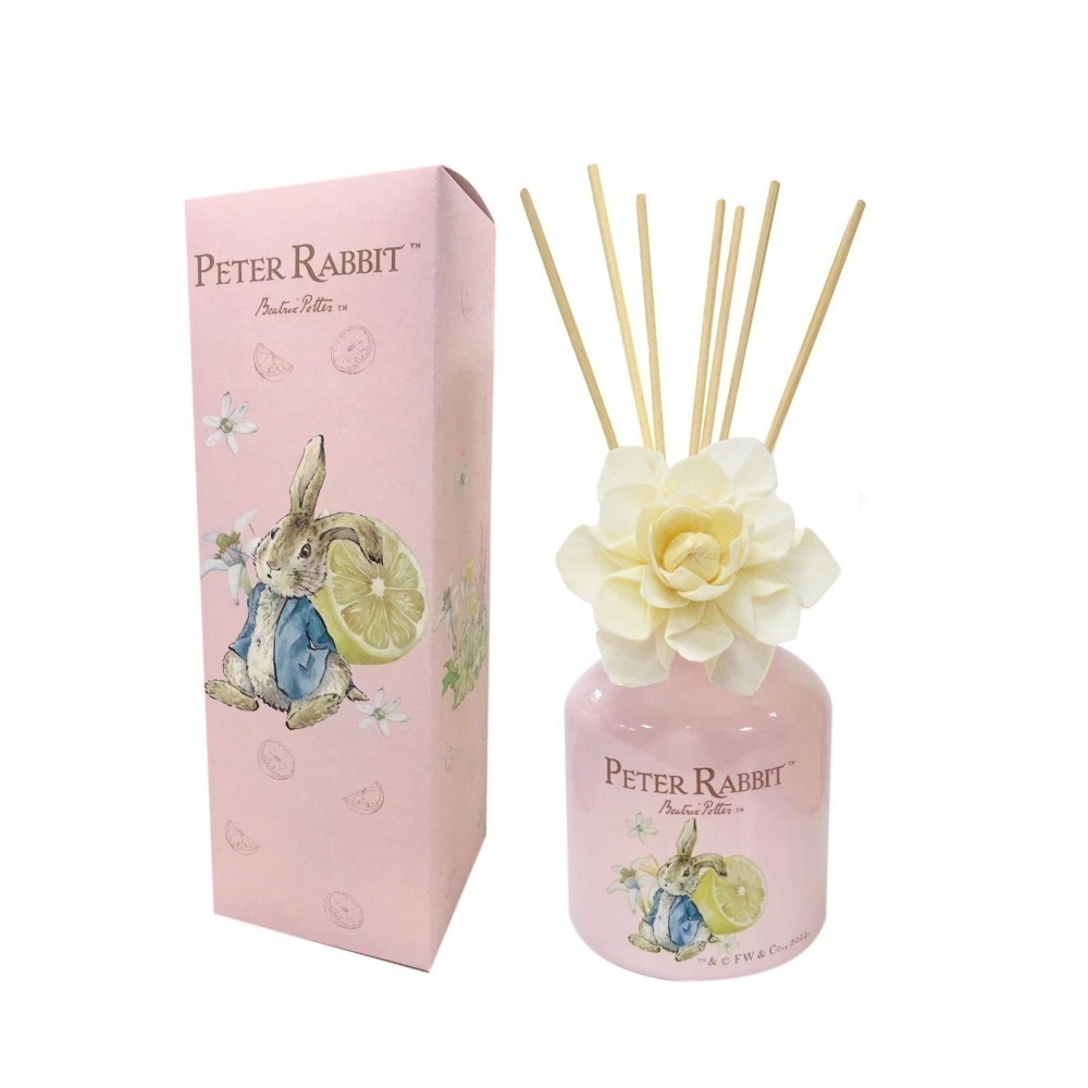 【PETER RABBIT】比得兔擴香竹 200ml 擴香瓶 香氛 薰棒 香薰 薰香 薰香竹 擴香棒 芳香劑 居家香氛-規格圖9