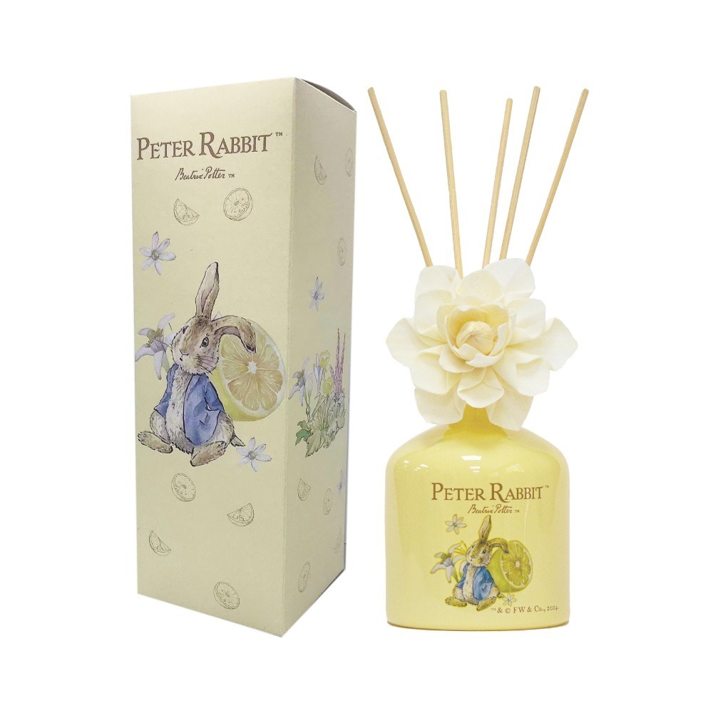 【PETER RABBIT】比得兔擴香竹 200ml 香氛 薰棒 香薰 薰香 薰香竹 擴香棒 芳香劑 擴香瓶 居家香氛-規格圖5