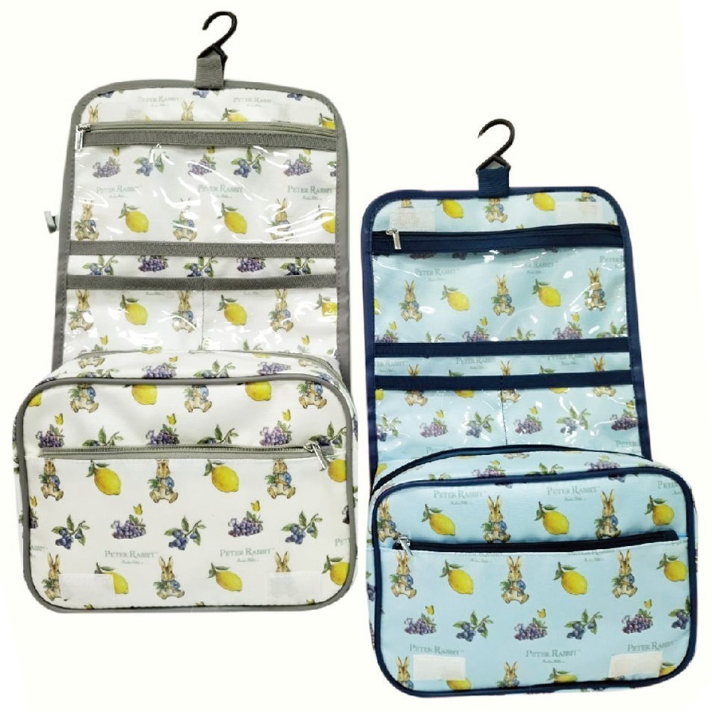 【PETER RABBIT】比得兔盥洗包  (洗漱包 旅行收納包 化妝包 過夜包 防潑水 出國 出差 旅行 露營)-細節圖2
