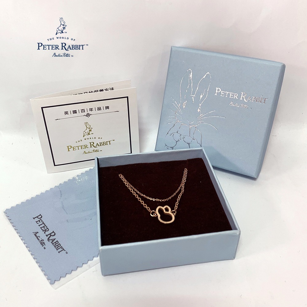 【PETER RABBIT】比得兔「戀鍊情深」雙層手鍊-玫瑰金-細節圖3