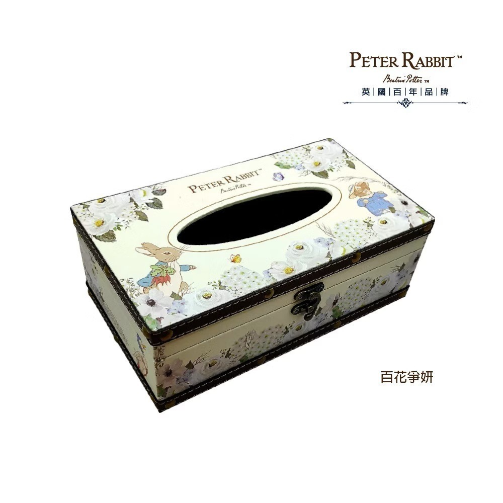 【PETER RABBIT】 比得兔復古風情面紙盒 多款可選 紙巾盒 面紙盒 桌面收納 面紙收納 衛生紙收納 衛生紙盒-細節圖5
