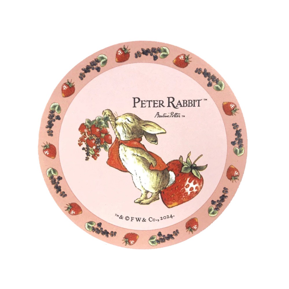 【PETER RABBIT】比得兔吸水杯墊四款任選 陶土吸水杯墊 辦公室杯墊 吸水杯墊 防滑杯墊 療癒杯墊 隔熱杯墊-規格圖4