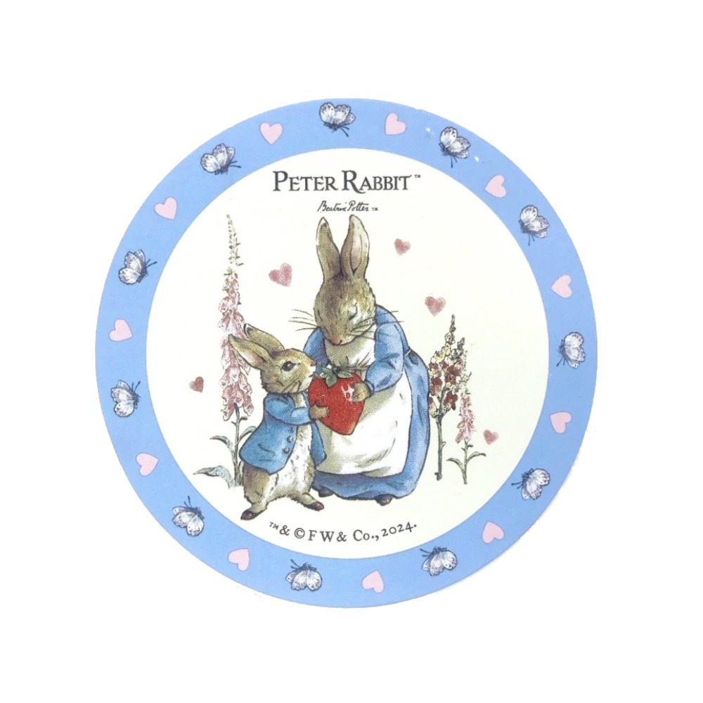 【PETER RABBIT】比得兔吸水杯墊四款任選 陶土吸水杯墊 辦公室杯墊 吸水杯墊 防滑杯墊 療癒杯墊 隔熱杯墊-規格圖4