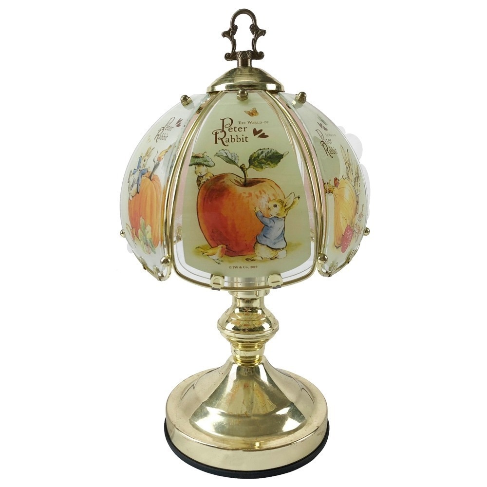 【PETER RABBIT】比得兔三段式觸控燈 檯燈桌燈 閱讀燈 比得兔小夜燈 燈具 觸控小夜燈 床頭小夜燈-細節圖2