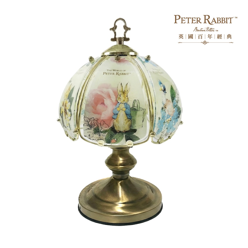 【PETER RABBIT】比得兔三段式觸控燈 檯燈桌燈 閱讀燈 比得兔小夜燈 燈具 觸控小夜燈 床頭小夜燈-細節圖3