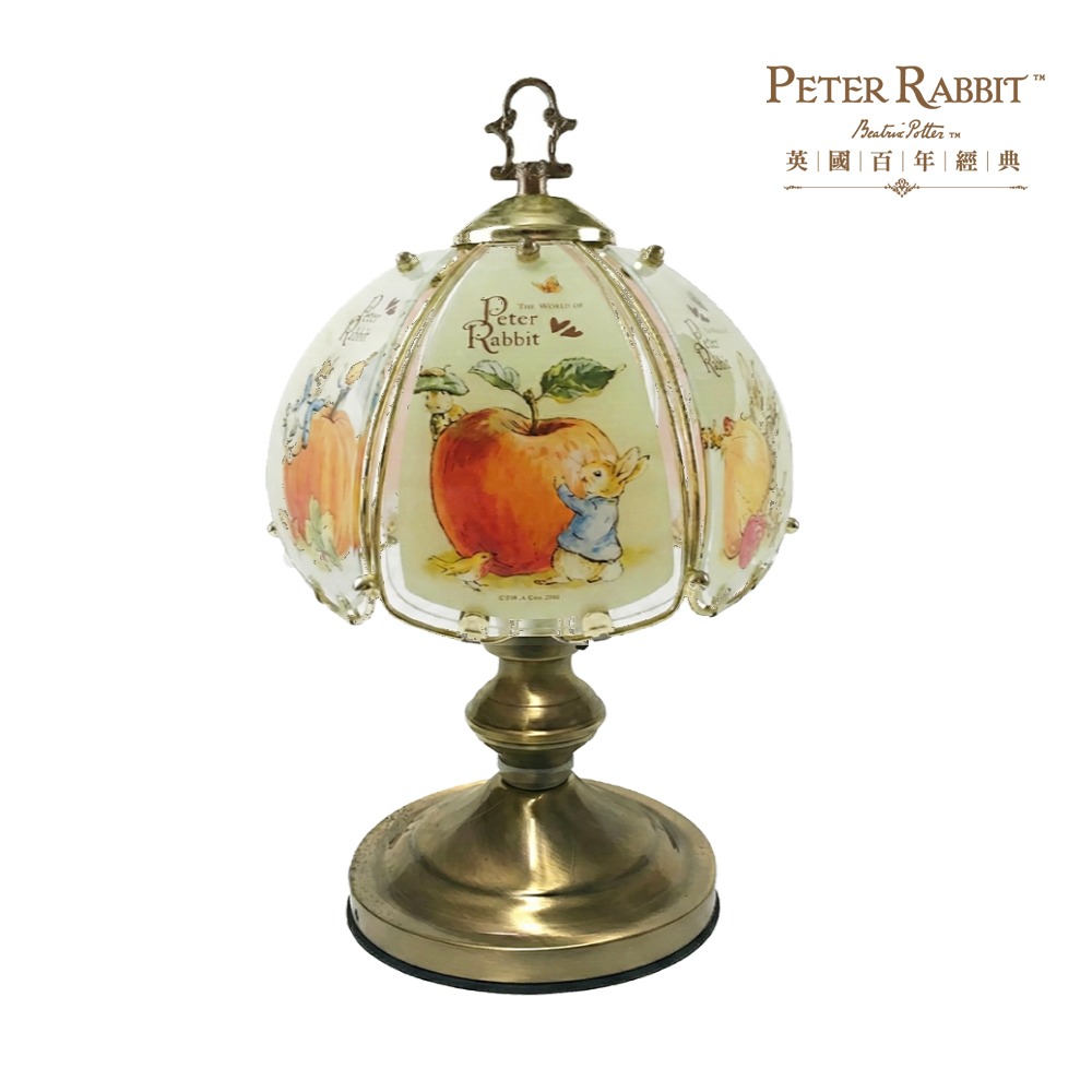 【PETER RABBIT】比得兔三段式觸控燈 檯燈桌燈 閱讀燈 比得兔小夜燈 燈具 觸控小夜燈 床頭小夜燈-規格圖10