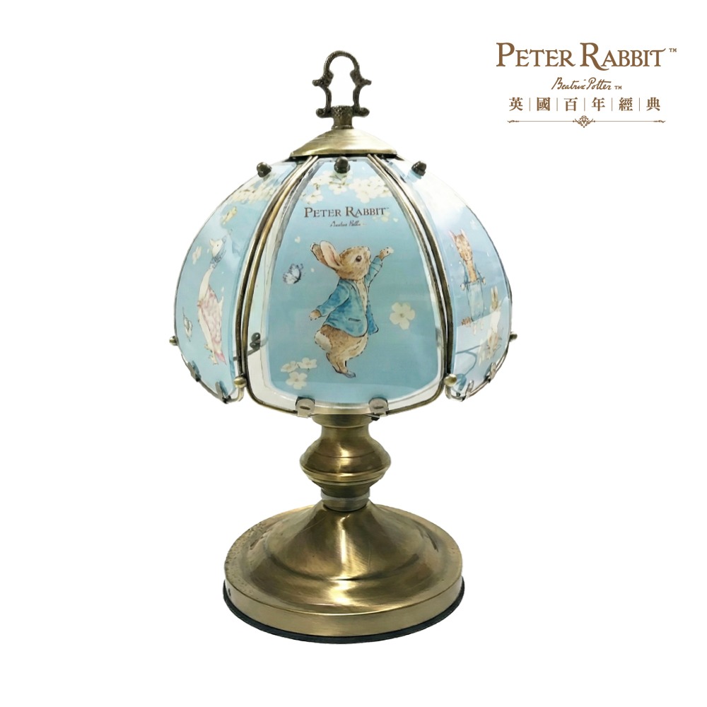 【PETER RABBIT】比得兔三段式觸控燈 檯燈桌燈 閱讀燈 比得兔小夜燈 燈具 觸控小夜燈 床頭小夜燈-規格圖10