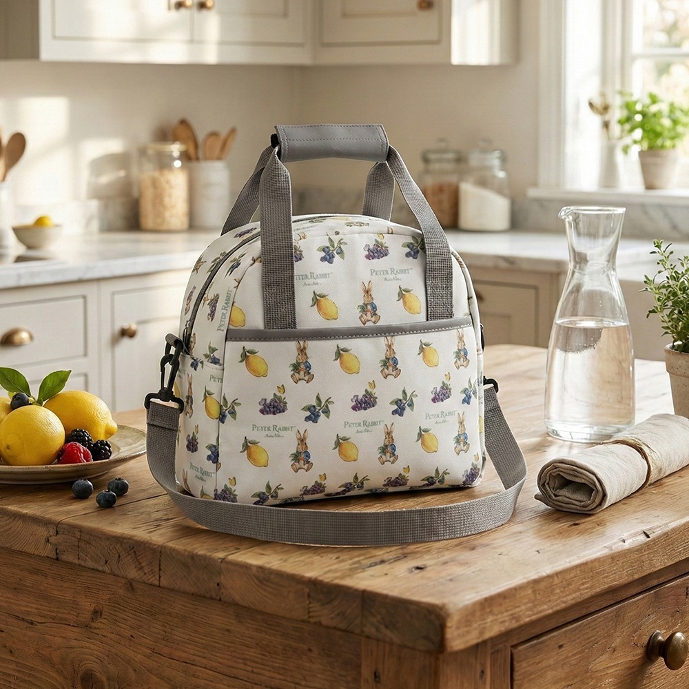 【PETER RABBIT】比得兔保溫保冷袋便當袋-春遊 野餐籃 防水便當袋 烤肉野餐-細節圖6