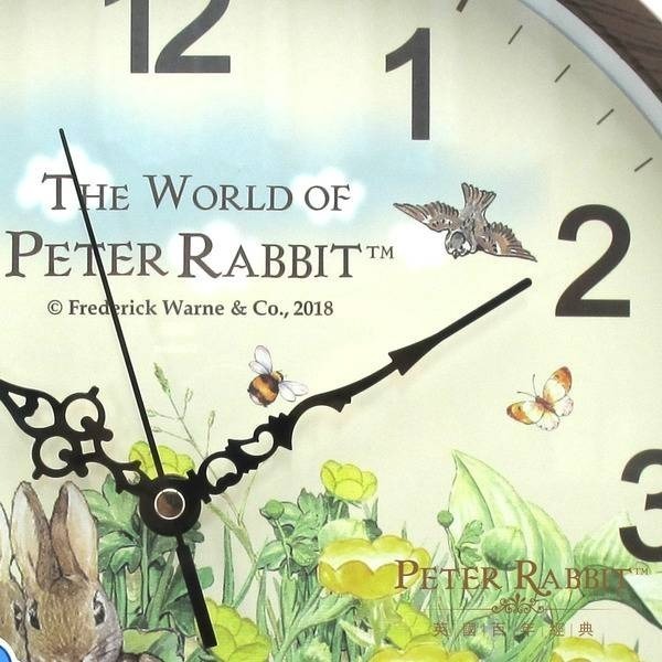 【PETER RABBIT】比得兔與班傑明時鐘 MD1084A 壁鐘 掛鐘 家居生活裝飾-細節圖2