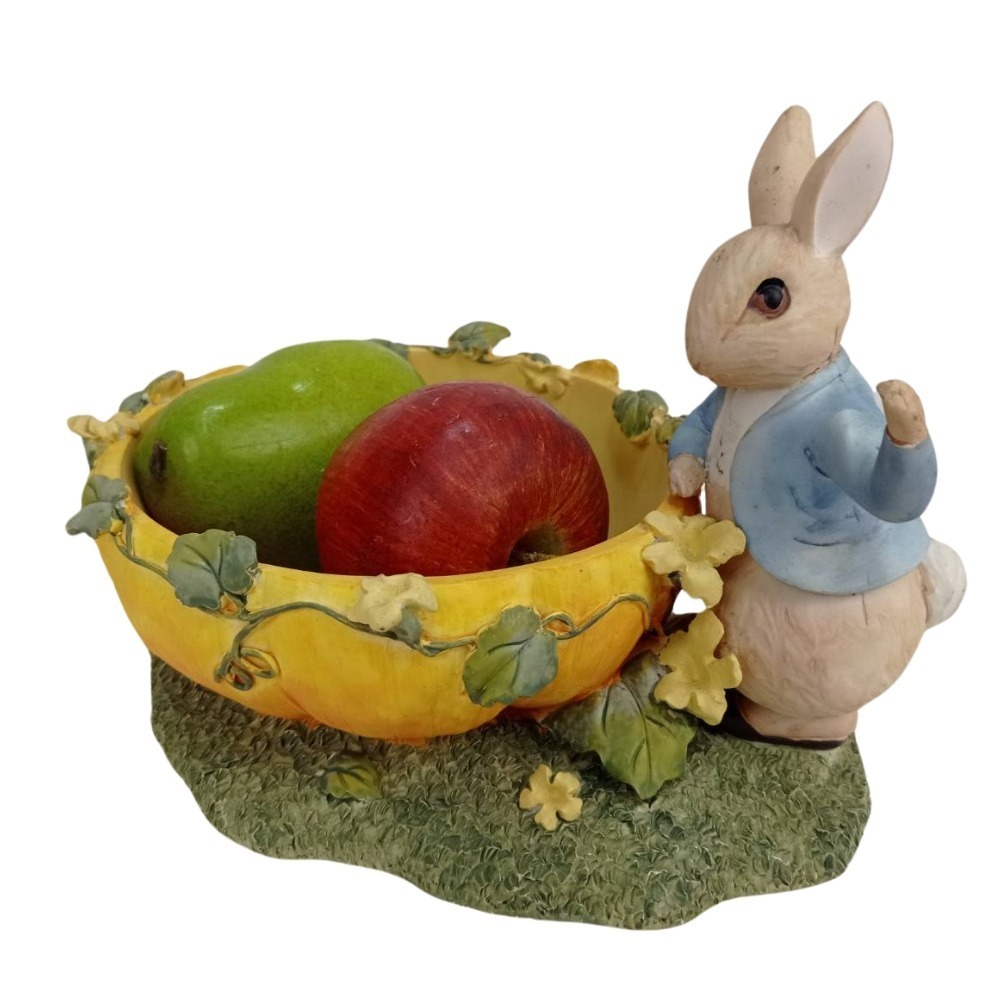 【PETER RABBIT】比得兔小南瓜置物盤-新比得兔 療癒擺飾 紓壓小物 MD0377-細節圖4
