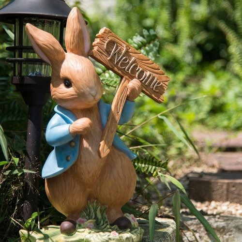 【PETER RABBIT】比得兔 Welcome 立兔 ★ 俏皮比得兔立體雕刻 療癒擺件 紓壓小物 MD0513-細節圖3