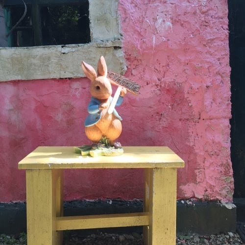 【PETER RABBIT】比得兔 Welcome 立兔 ★ 俏皮比得兔立體雕刻 療癒擺件 紓壓小物 MD0513-細節圖5