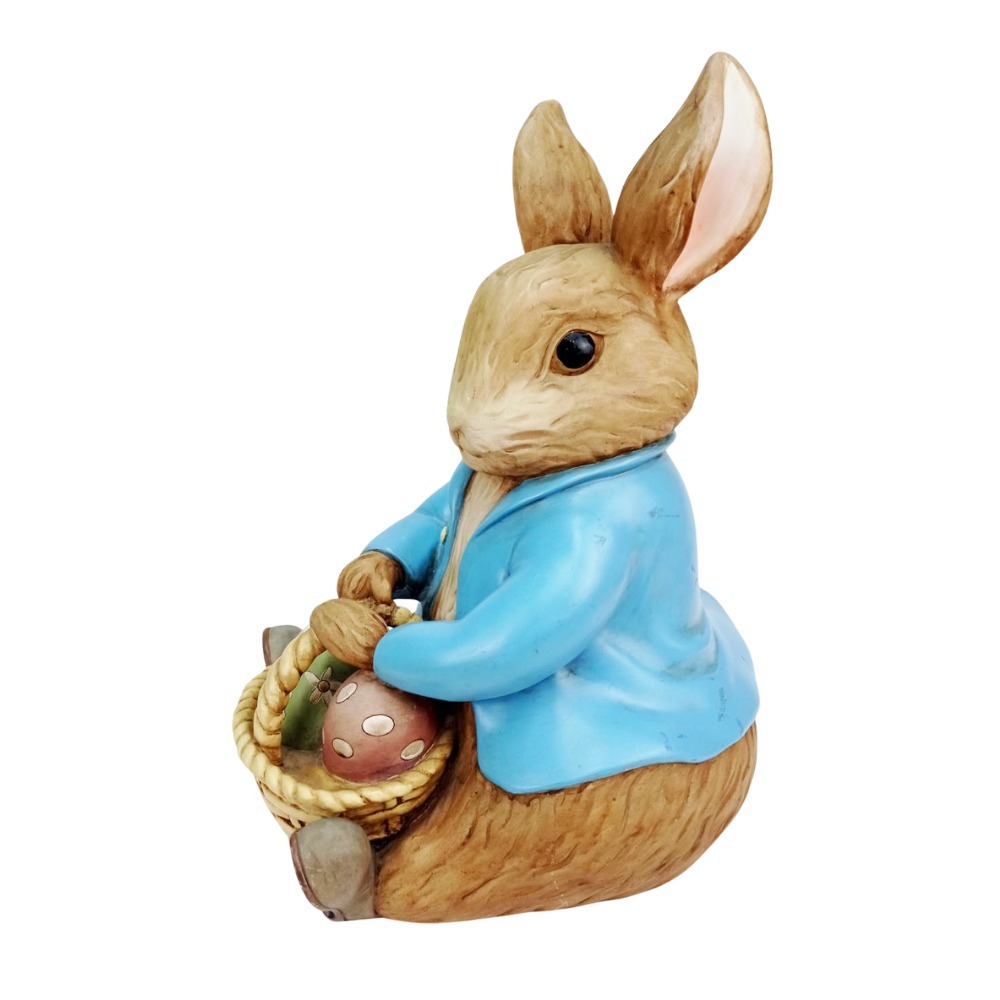 【PETER RABBIT】比得兔坐姿存錢筒 彩蛋 擺飾 送禮 居家佈置 開幕禮物-細節圖4