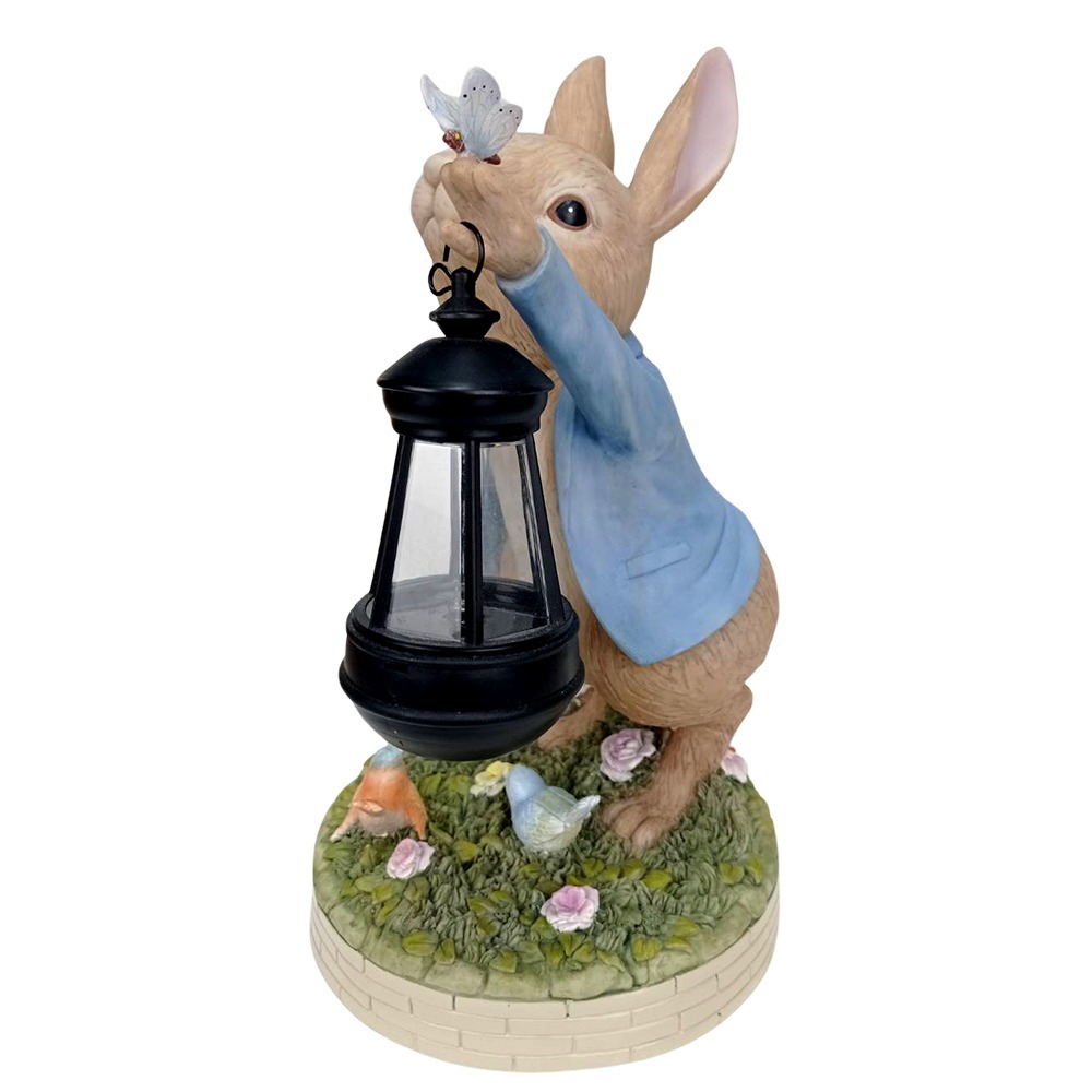 【PETER RABBIT】 比得兔手拿感應小夜燈 入厝禮 喬遷之喜 開幕誌慶 店面擺設 居家擺設 療癒 彼得兔-細節圖2