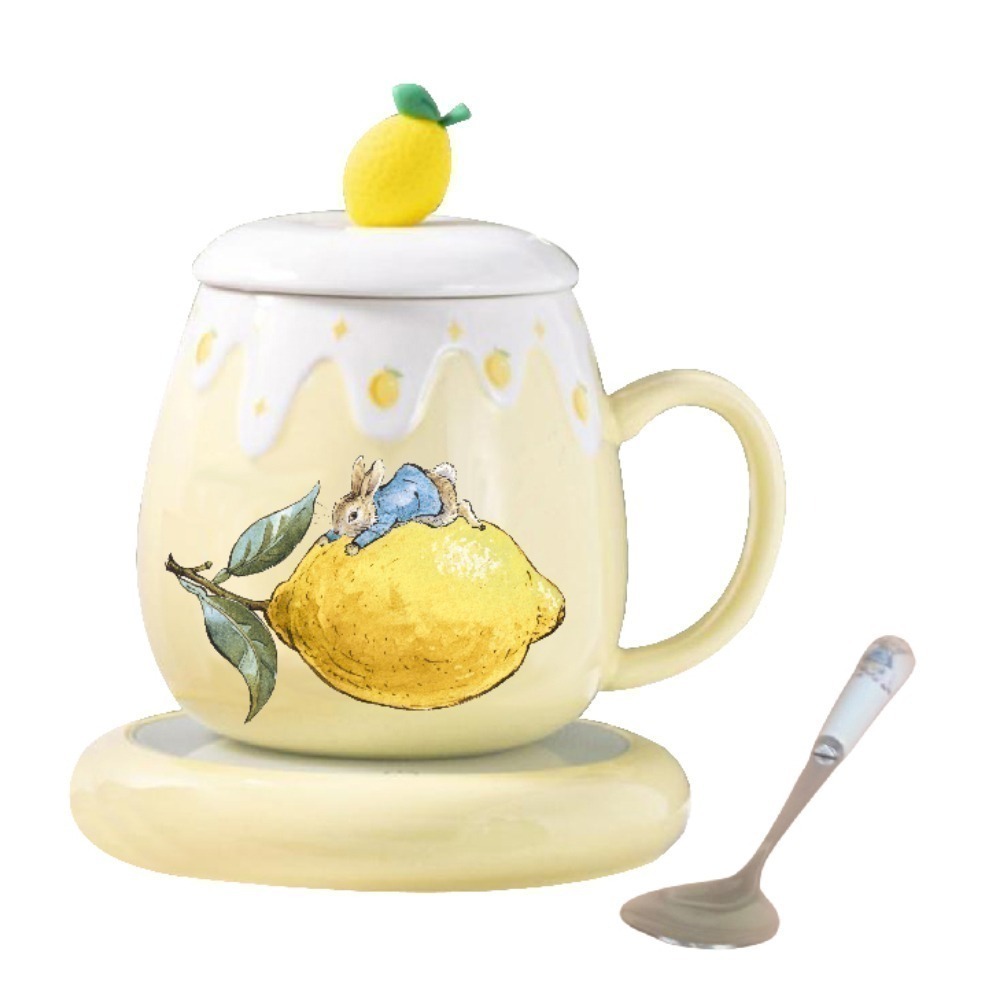 【PETER RABBIT】比得兔恆溫馬克杯組 加熱馬克杯 智能加溫 保溫馬克杯 陶瓷馬克杯 恆溫杯 情人節禮物-規格圖9