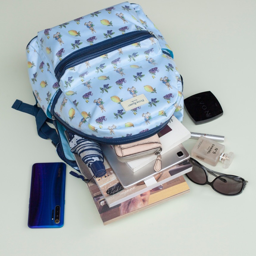 【PETER RABBIT】比得兔後背包 ( 過夜包 防潑水 出國 出差 旅行 露營)-細節圖2