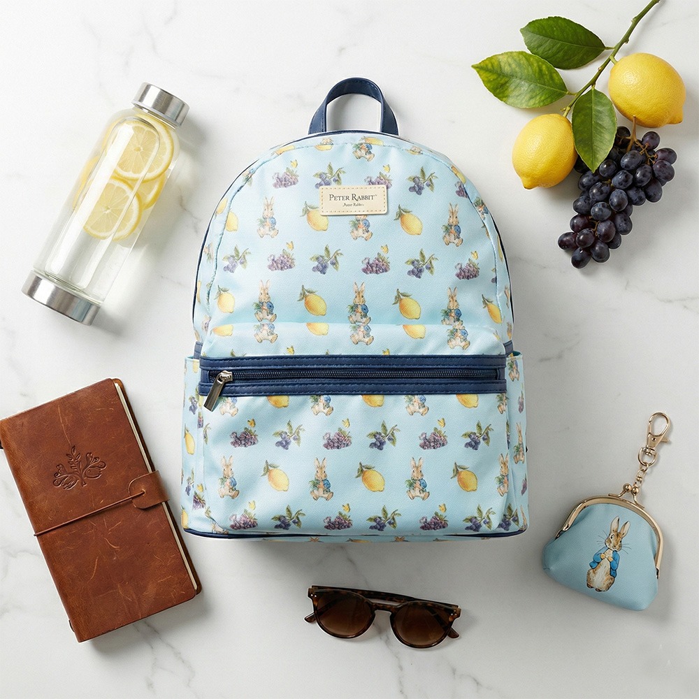 【PETER RABBIT】比得兔後背包 ( 過夜包 防潑水 出國 出差 旅行 露營)-細節圖4