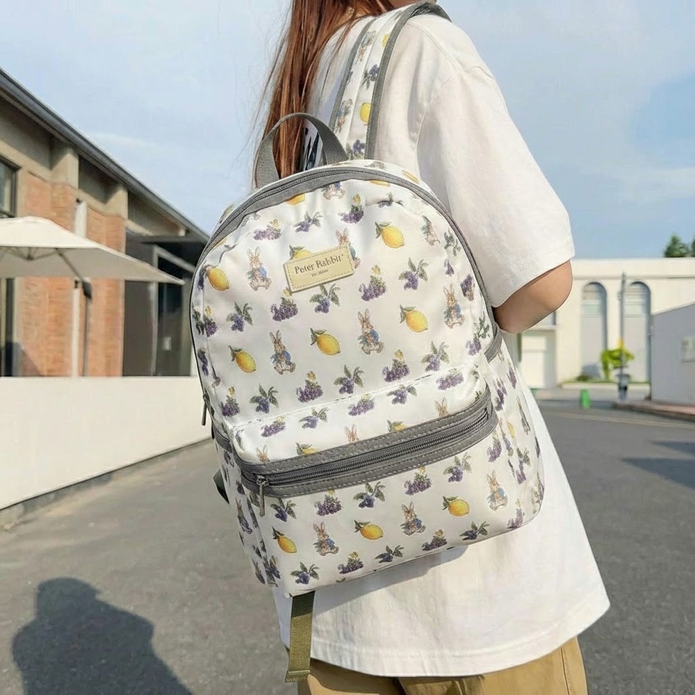 【PETER RABBIT】比得兔後背包 ( 過夜包 防潑水 出國 出差 旅行 露營)-細節圖5