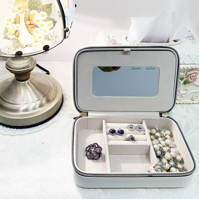 【PETER RABBIT】比得兔典雅珠寶盒 飾品盒 首飾盒 精品收納盒 金飾收納 收藏盒 SH1457-細節圖2