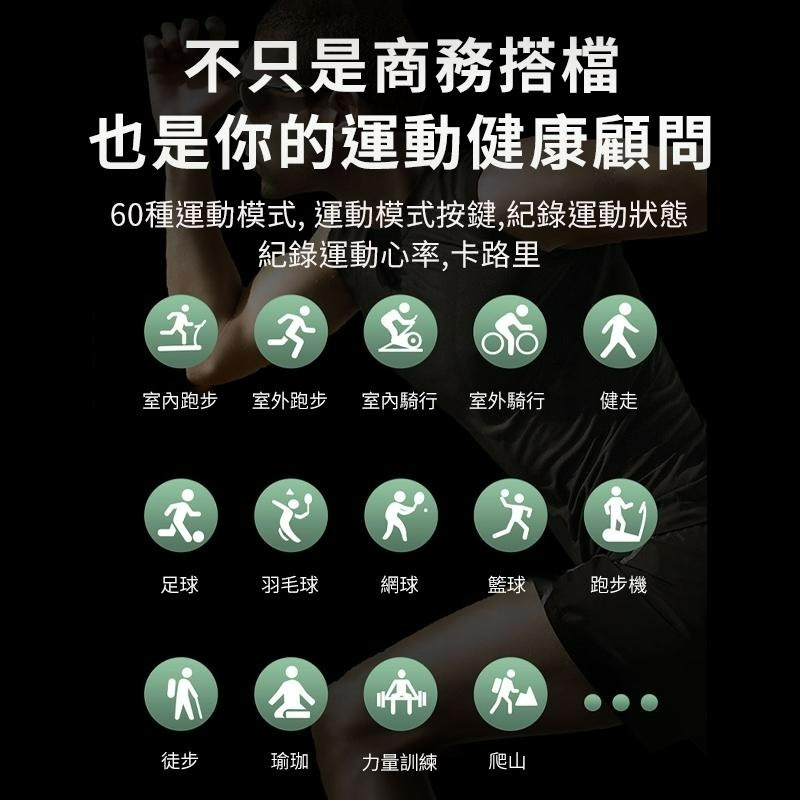 【繁體中文 第三代】Larmi 樂米 Infinity 3 通話 智慧手錶 訊息通知 心率監測 睡眠 運動 通話智能手錶-細節圖8