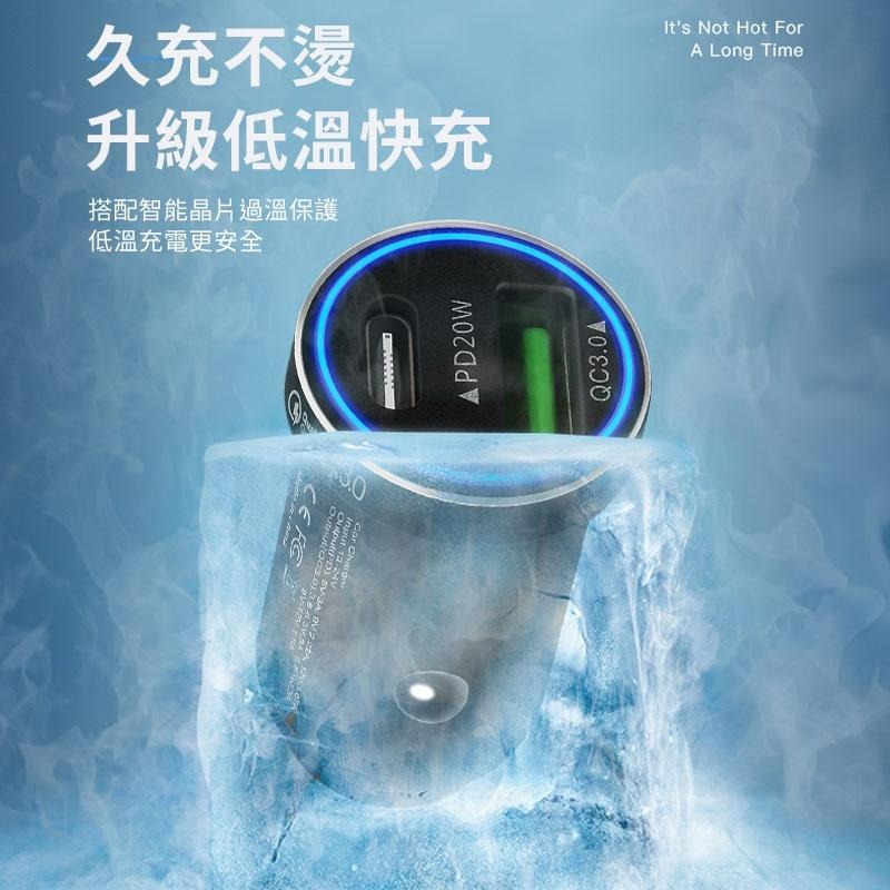 【領券免運】樂米 20W 雙孔快充 Type-C 超小超薄 隱藏式 迷你 車用充電器 充電器 快充 點菸孔 車充-細節圖7