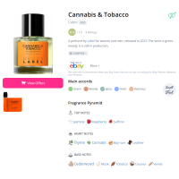 💧正裝餘54%💥單件5折💥2件35折=1360 | Maison Label Cannabis Tobacco
