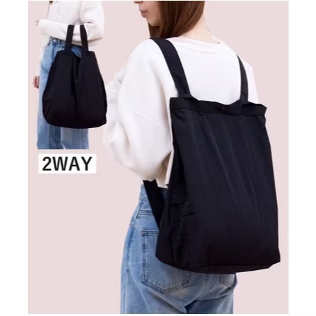 全新現貨 日本代購 3coins 兩用環保包-細節圖2