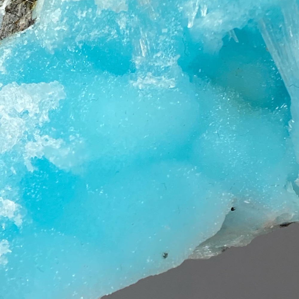 高品!!雲南星光炸毛藍紋原礦、礦標-居家、辦公室微景觀、擺件-細節圖3