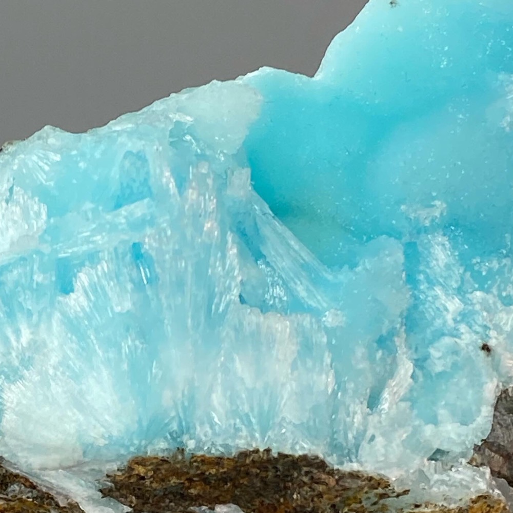 高品!!雲南星光炸毛藍紋原礦、礦標-居家、辦公室微景觀、擺件-細節圖4