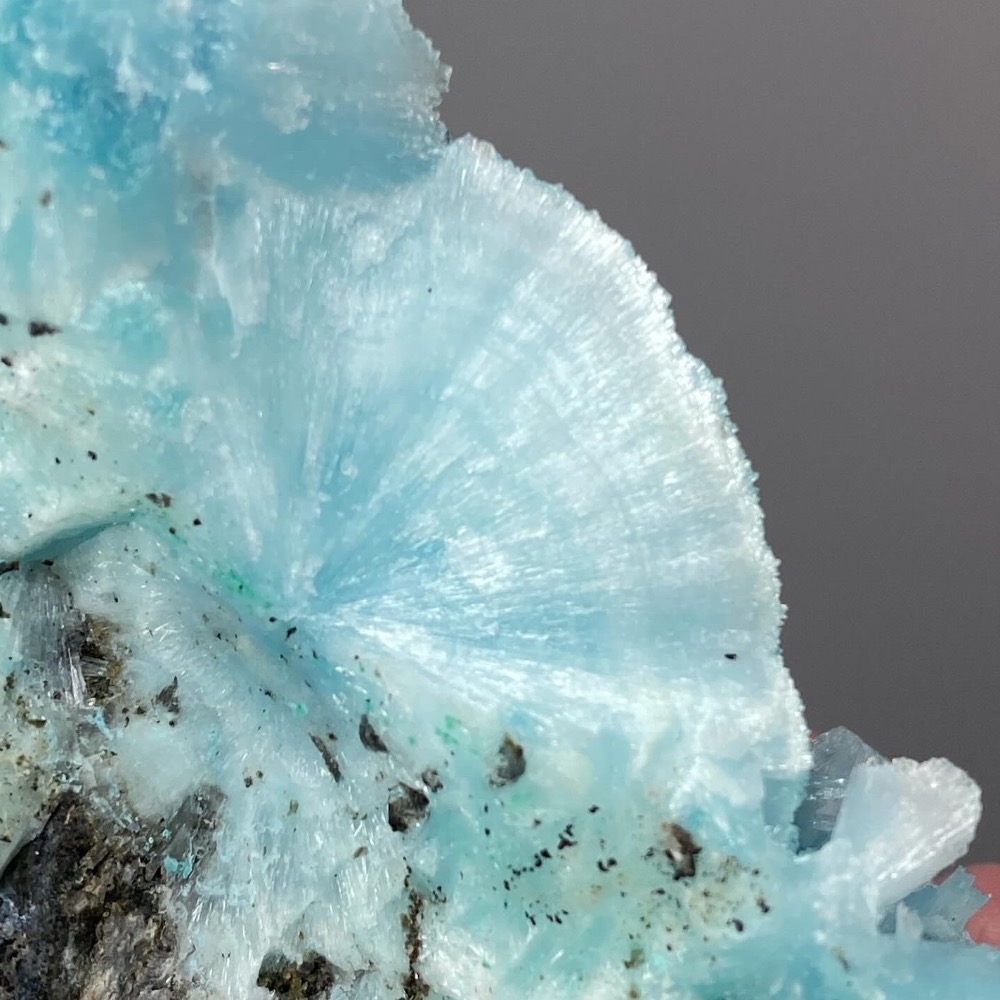 高品!!雲南星光炸毛藍紋原礦、礦標-居家、辦公室微景觀、擺件-細節圖9