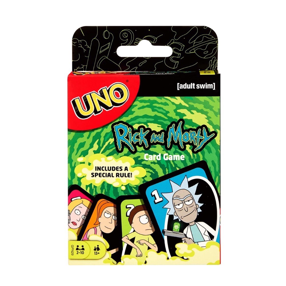 UNO 瑞克和莫蒂 Rick and Morty 特別版Uno 卡牌遊戲-細節圖4