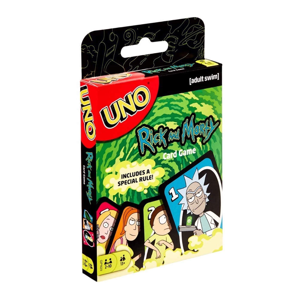 UNO 瑞克和莫蒂 Rick and Morty 特別版Uno 卡牌遊戲-細節圖5