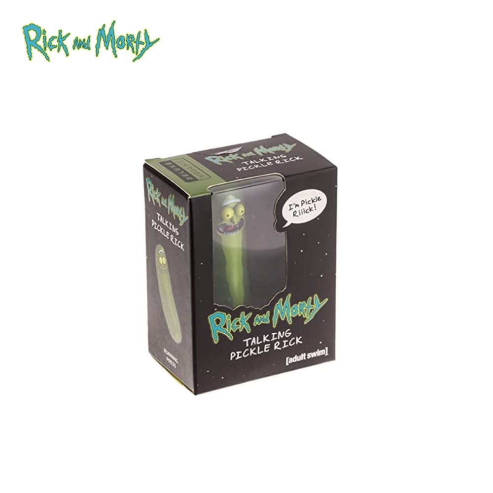 ｜現貨｜瑞克和莫蒂 Rick and Morty 說話的醃黃瓜瑞克 Pickle Rick 發聲玩具-細節圖3