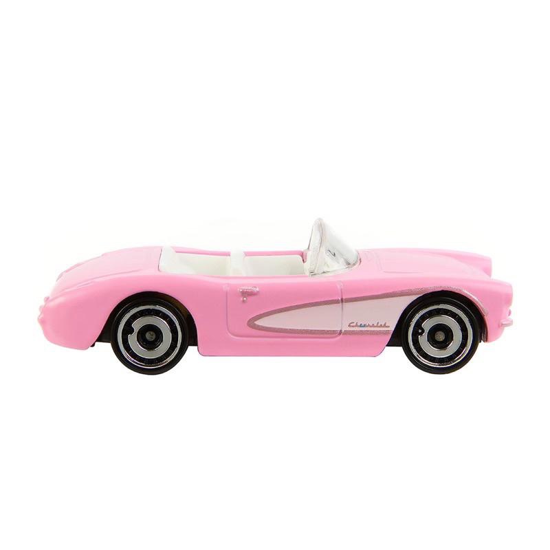 Hot wheels 風火輪 芭比模型車 1956 Barbie Corvette 電影周邊 芭比電影-細節圖5
