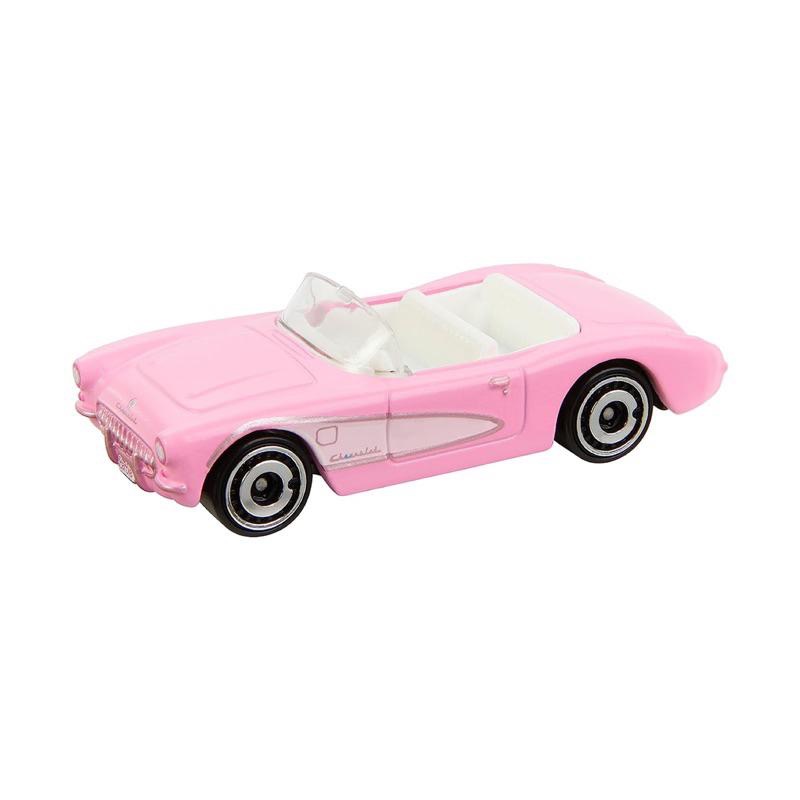 Hot wheels 風火輪 芭比模型車 1956 Barbie Corvette 電影周邊 芭比電影-細節圖6