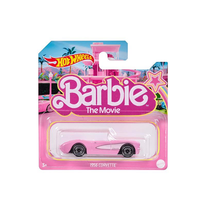 ✨現貨 美國 Hot wheels 風火輪 芭比 模型車 1956 Barbie Corvette 電影周邊 芭比電影-細節圖2