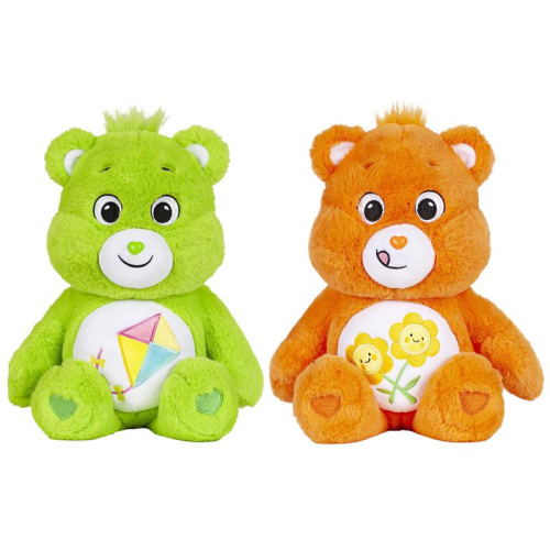 預購 美國 Care bears 彩虹熊 14寸 2021新色 超柔軟 絨毛玩偶 愛心熊 美國代購