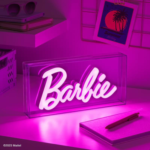 預購 美國 芭比霓虹燈 燈箱 氣氛燈 LED燈 Barbie Logo