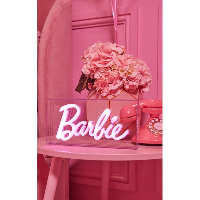 預購 美國 芭比霓虹燈 燈箱 氣氛燈 LED燈 Barbie Logo-細節圖4
