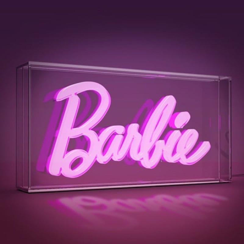 預購 美國 芭比霓虹燈 燈箱 氣氛燈 LED燈 Barbie Logo-細節圖5