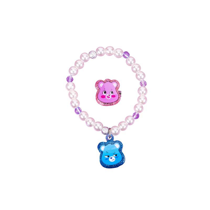 ✨現貨 美國 Care bears 彩虹熊 飾品組 毛毛髮箍 熊熊髮箍 愛心熊 玩具飾品組 美國代購-細節圖6