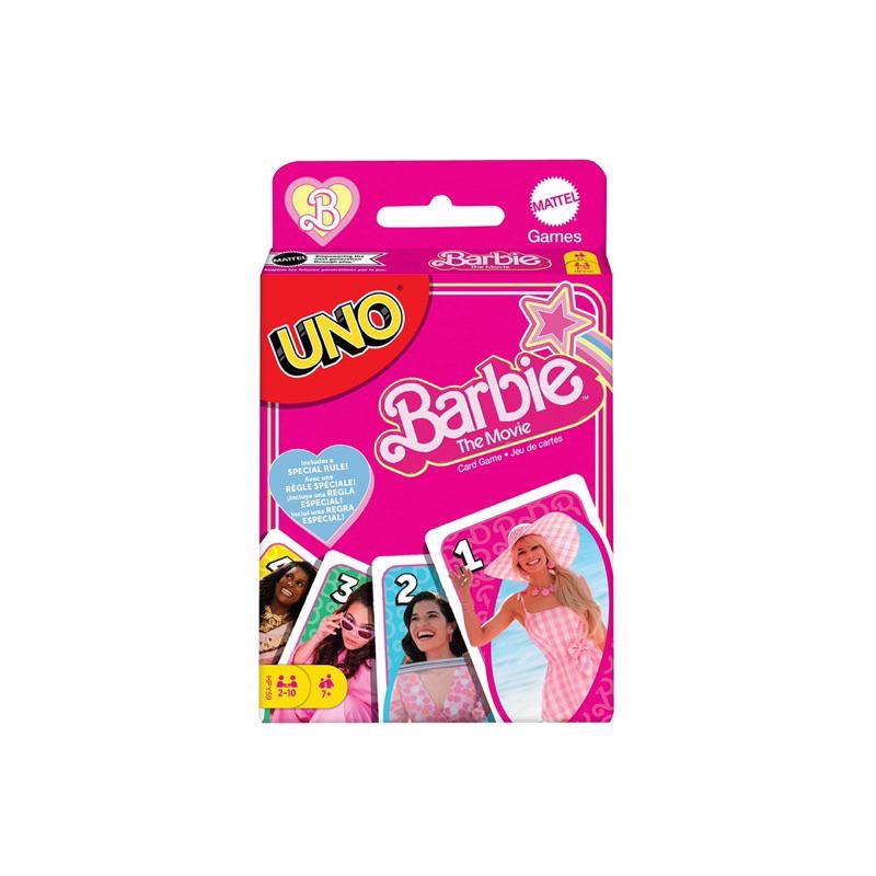 特別版UNO Barbie the movie 芭比電影周邊 卡牌遊戲 瑪格羅比-細節圖2