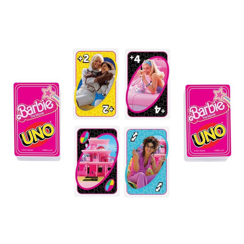 特別版UNO Barbie the movie 芭比電影周邊 卡牌遊戲 瑪格羅比-細節圖6