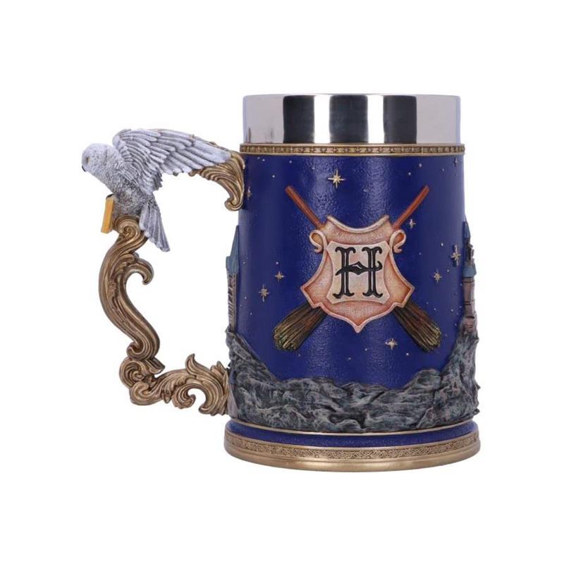 預購 美國 哈利波特 霍格華茲城堡 不鏽鋼啤酒杯 馬克杯 Harry Potter Hogwarts tankard-細節圖5