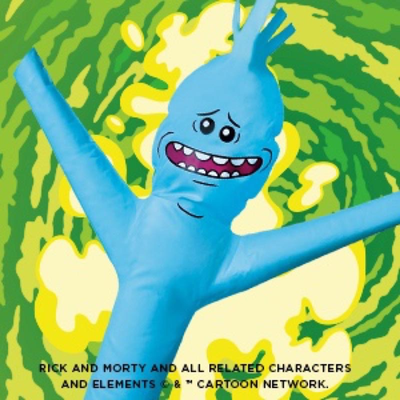 瑞克與莫蒂 米希克先生管哥 Rick and Morty Mr. Meeseeks 充氣小人-細節圖5